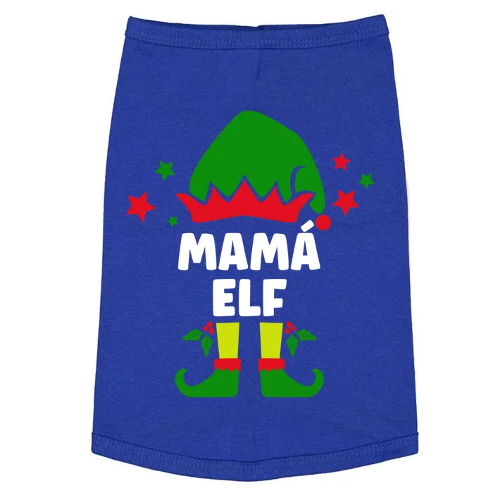 Mamá Elf Funny Spanish Mother Christmas Decorations Gift Doggie Tank