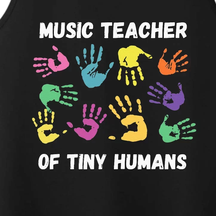 Music Education Funny for Music Teacher Performance Tank