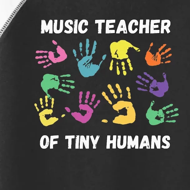 Music Education Funny for Music Teacher Toddler Fine Jersey T-Shirt