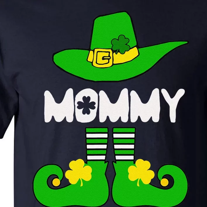 Mommy Elf Funny Irish Lucky St Patricks Day Gift Mom Women Tall T-Shirt