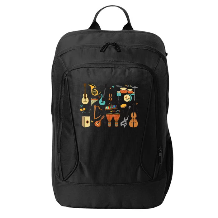 Music Education Funny For Music Teacher City Backpack