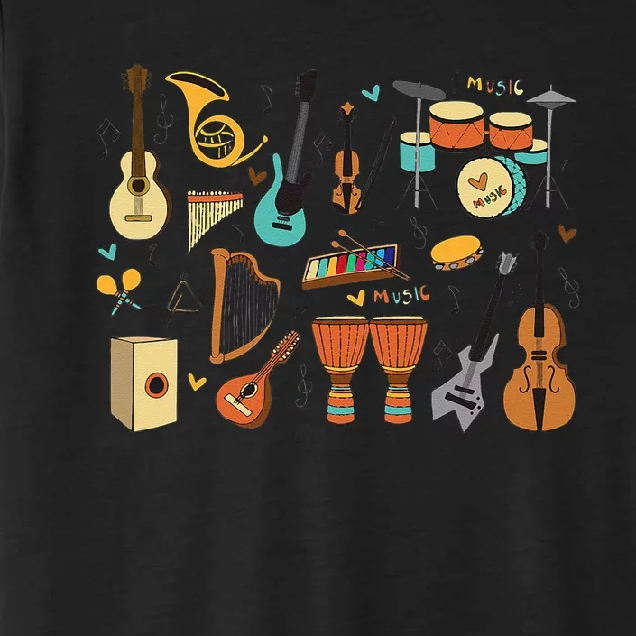 Music Education Funny For Music Teacher ChromaSoft Performance T-Shirt