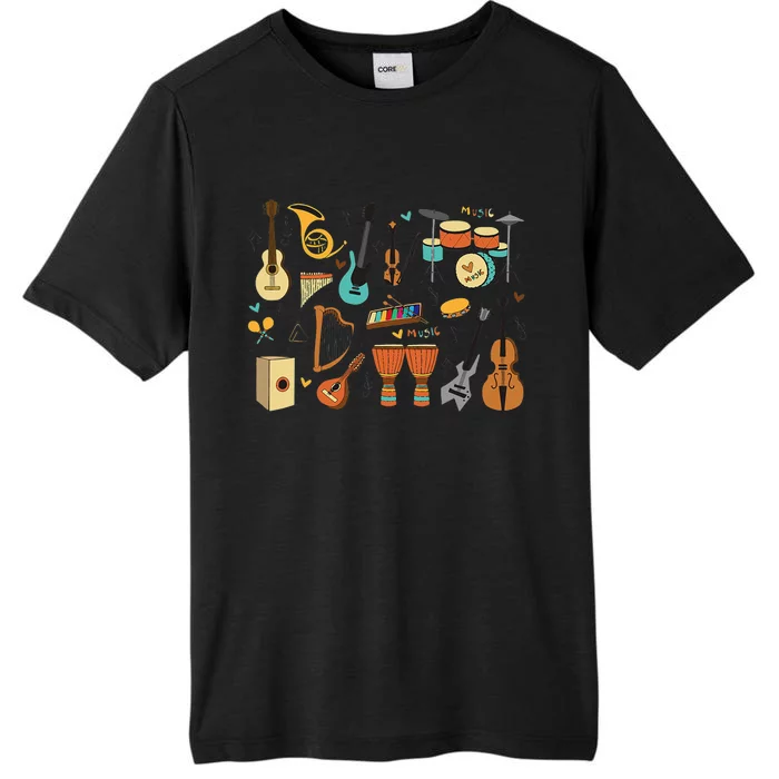 Music Education Funny For Music Teacher ChromaSoft Performance T-Shirt