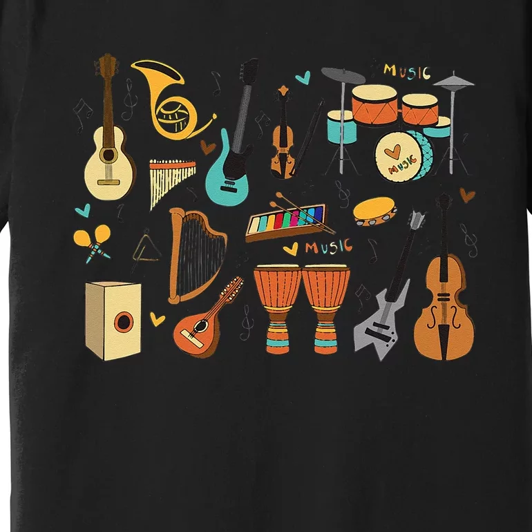 Music Education Funny For Music Teacher Premium T-Shirt