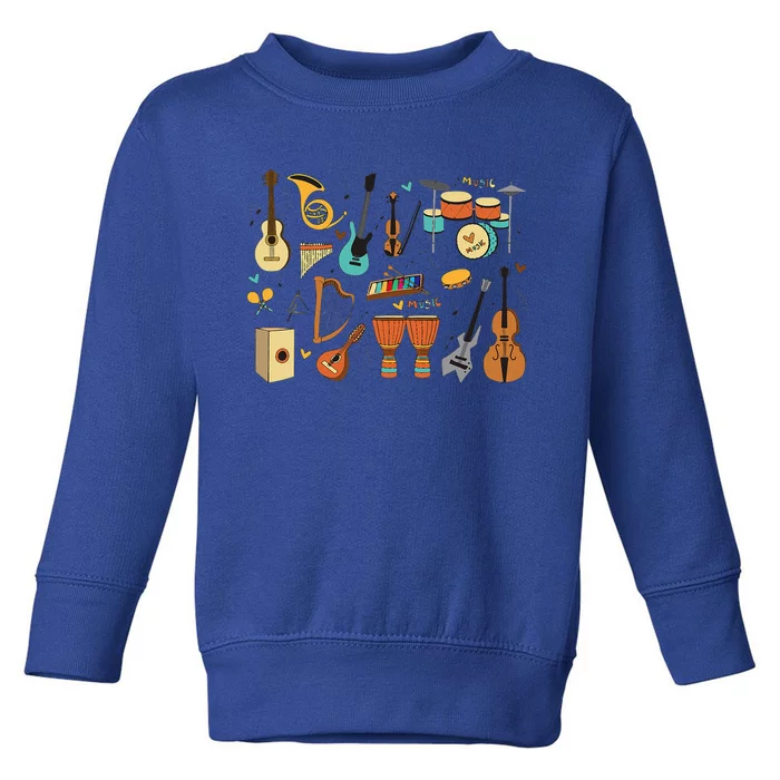 Music Education Funny for Music Teacher Toddler Sweatshirt