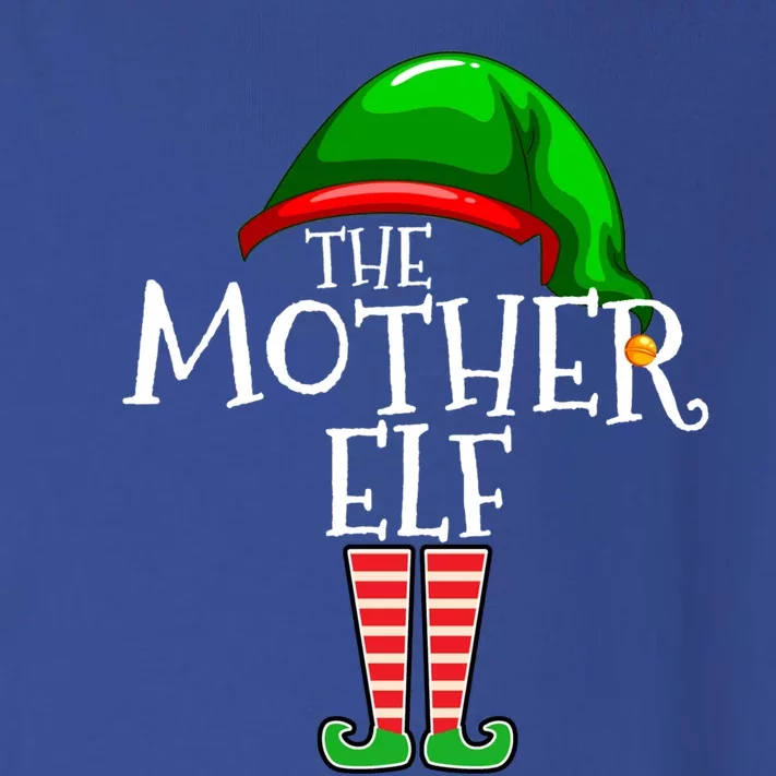 Mother Elf Family Matching Group Christmas Gift Mommy Mom Funny Gift Toddler Long Sleeve Shirt