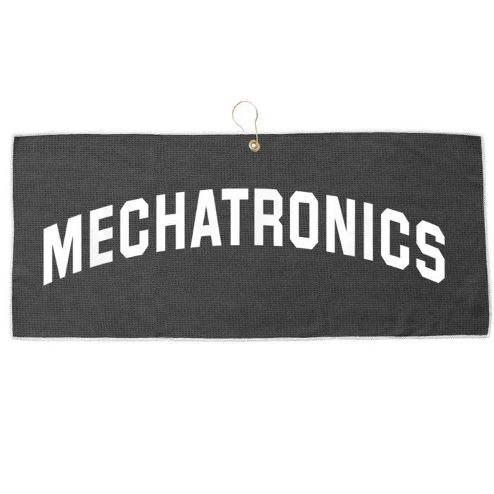 Mechatronics Engineering For Mechatronic Engineer Large Microfiber Waffle Golf Towel