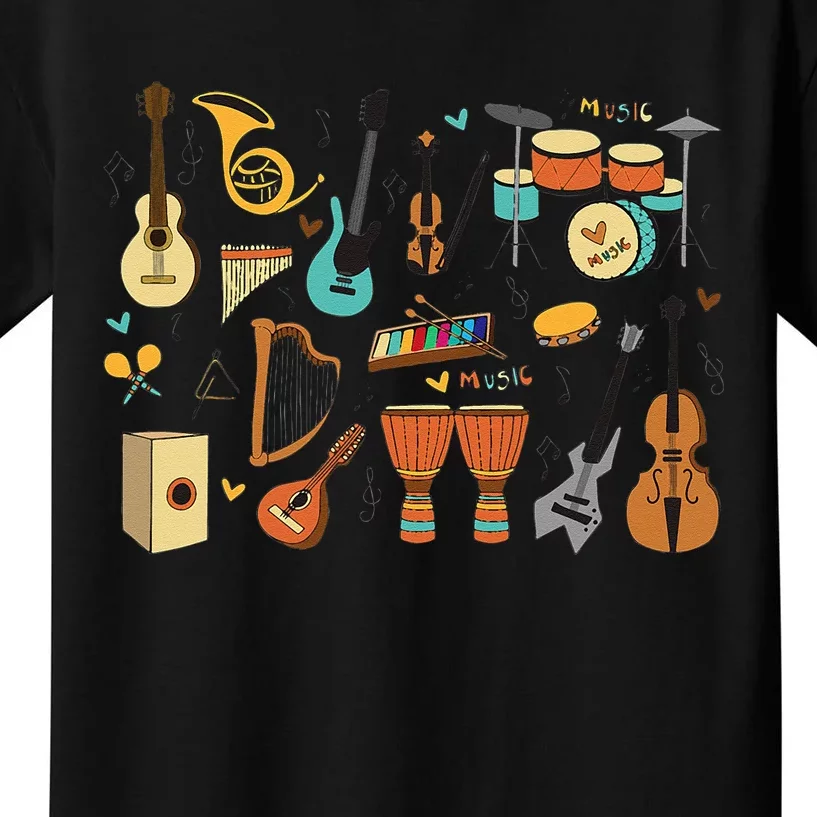 Music Education Funny For Music Teacher Kids T-Shirt