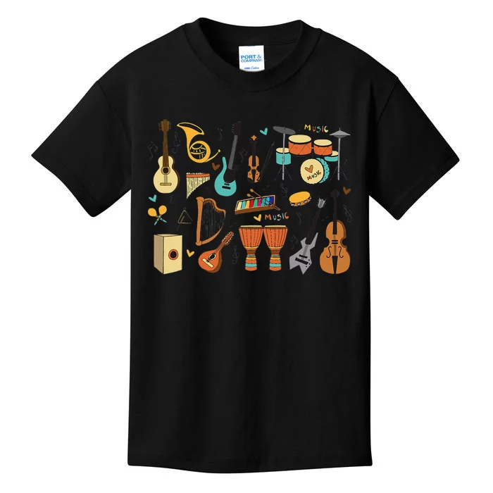 Music Education Funny For Music Teacher Kids T-Shirt