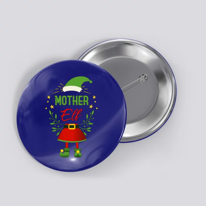 Mother Elf Funny Gift Button