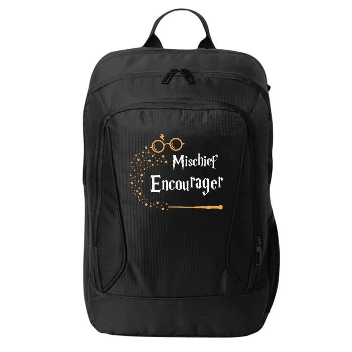 Mischief Encourager Family Mischief Matching Halloween City Backpack