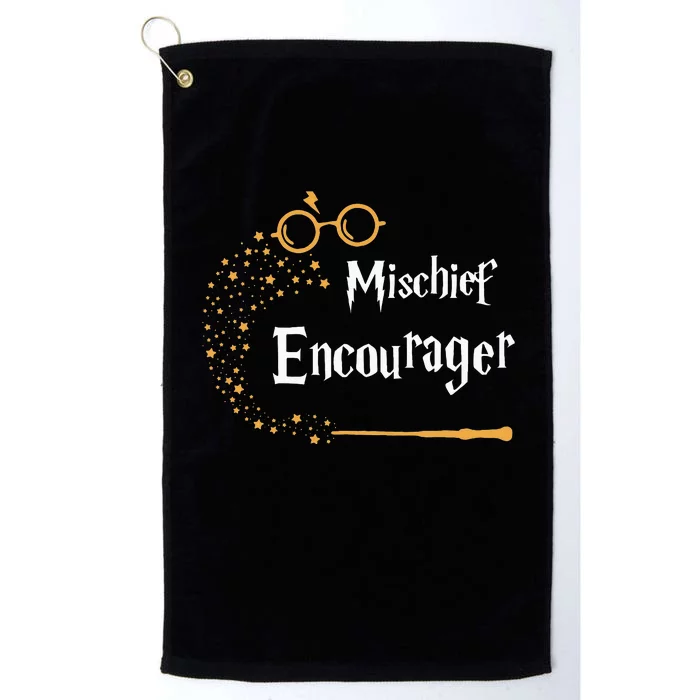 Mischief Encourager Family Mischief Matching Halloween Platinum Collection Golf Towel