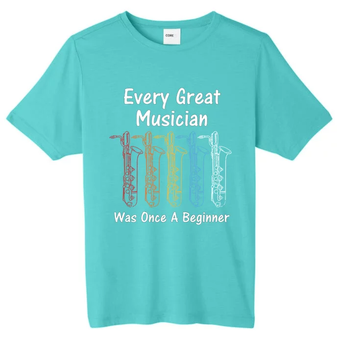 Music Education Funny For Saxophone Music Teacher Cute Gift ChromaSoft Performance T-Shirt