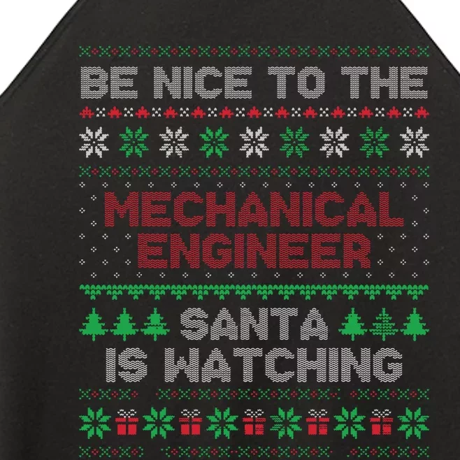 Mechanical Engineer Gift Mechanical Engineer Ugly Sweater Women’s Perfect Tri Rocker Tank