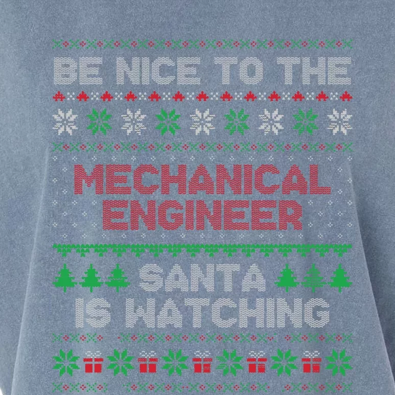 Mechanical Engineer Gift Mechanical Engineer Ugly Sweater Garment-Dyed Women's Muscle Tee