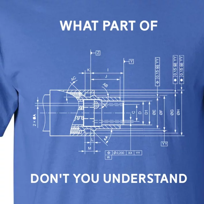 Mechanical Engineer Gift Tall T-Shirt