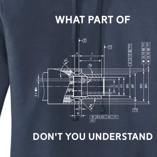 Mechanical Engineer Gift Women's Pullover Hoodie