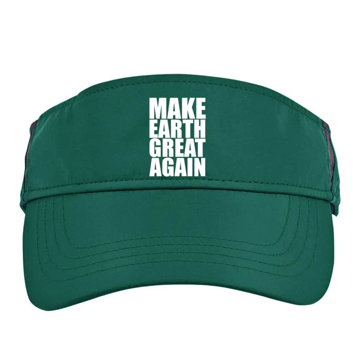 Make Earth Great Again Adult Drive Performance Visor