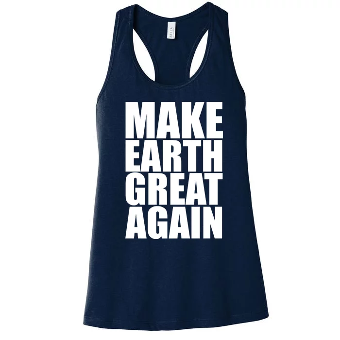 Make Earth Great Again Women's Racerback Tank