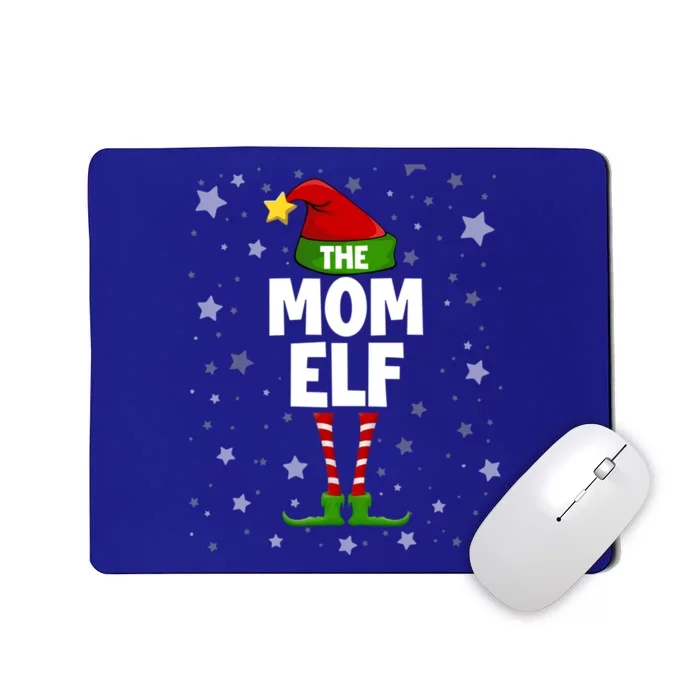 Mom Elf Group Matching Family Outfit Costum Christmas Mother Gift Mousepad