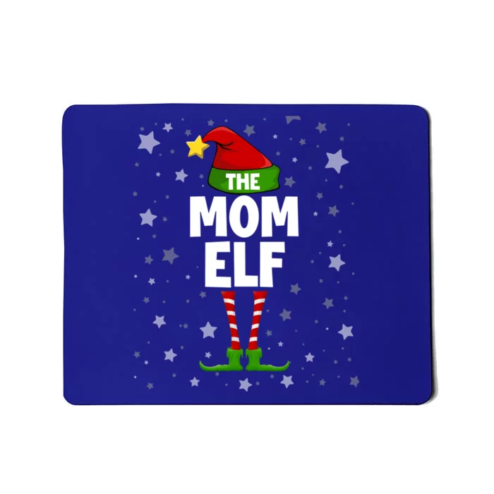 Mom Elf Group Matching Family Outfit Costum Christmas Mother Gift Mousepad