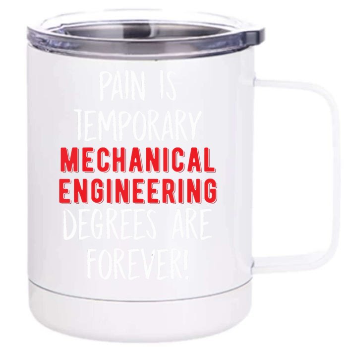 Mechanical Engineer Graduation Gift Design For Engineering Front & Back 12oz Stainless Steel Tumbler Cup