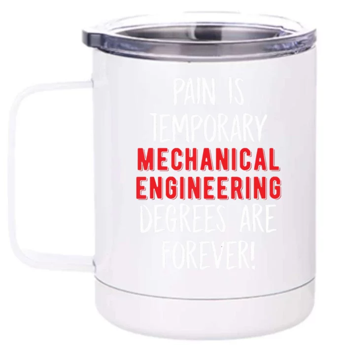 Mechanical Engineer Graduation Gift Design For Engineering Front & Back 12oz Stainless Steel Tumbler Cup