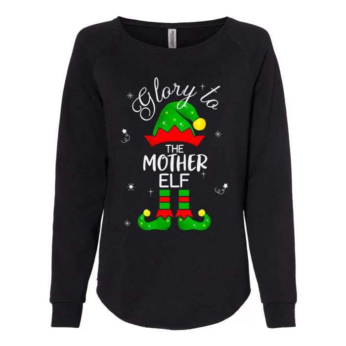 Mother Elf Gift Womens California Wash Sweatshirt