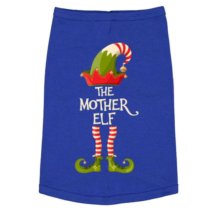 Mother Elf Group Family Elves Christmas Pajama Matching Gift Doggie Tank