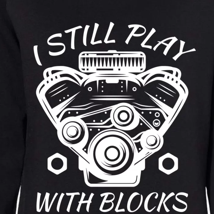 Mechanic Engine Gift Womens California Wash Sweatshirt