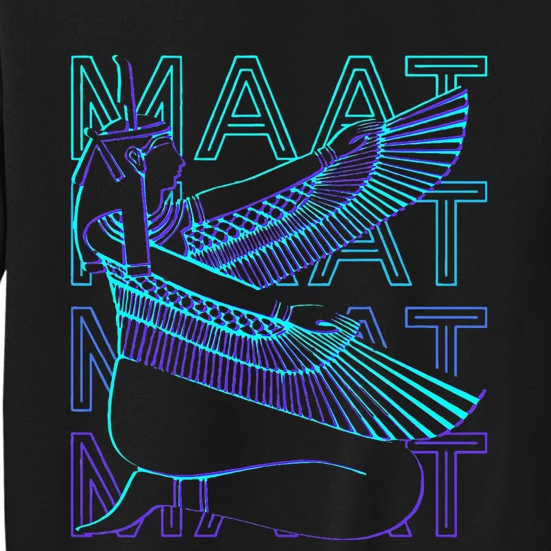 Maat Egyptian Goddess Egyptian Mythology Ancient Egypt Retro Sweatshirt