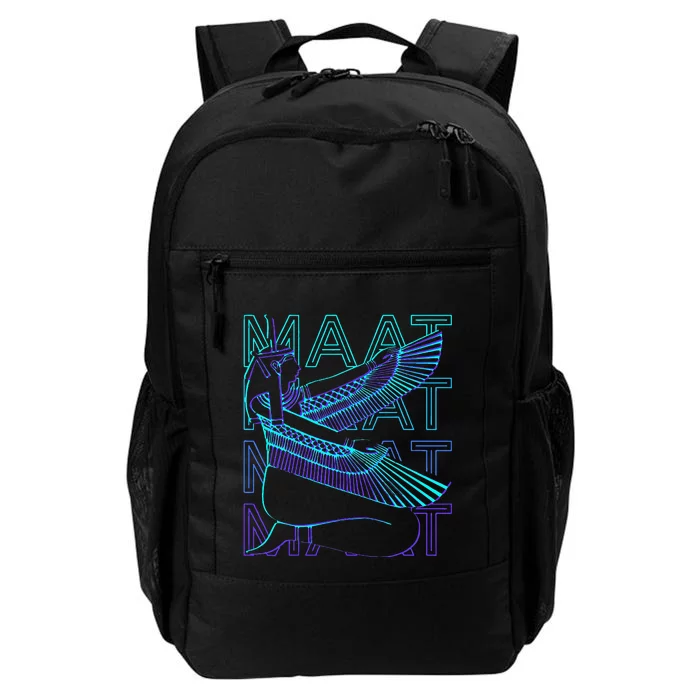 Maat Egyptian Goddess Egyptian Mythology Ancient Egypt Retro Daily Commute Backpack