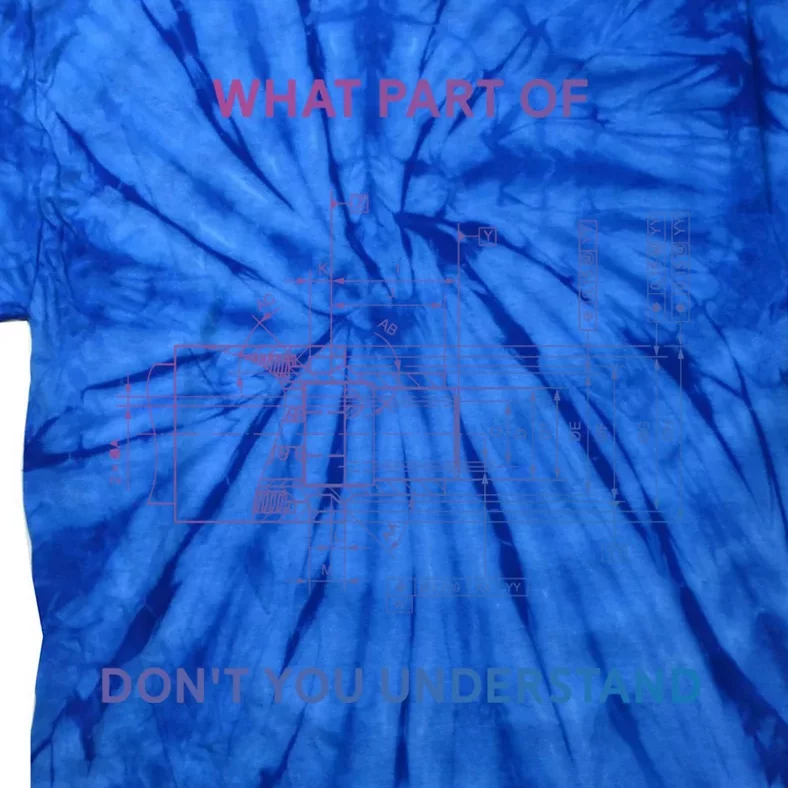 Mechanical Engineer Gift Tie-Dye T-Shirt