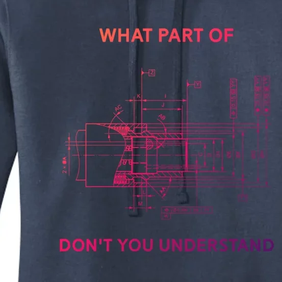 Mechanical Engineer Gift Women's Pullover Hoodie