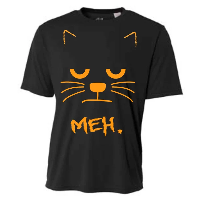 Meh. Angry Cat Cooling Performance Crew T-Shirt