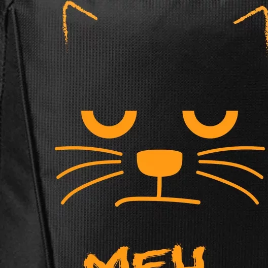 Meh. Angry Cat City Backpack