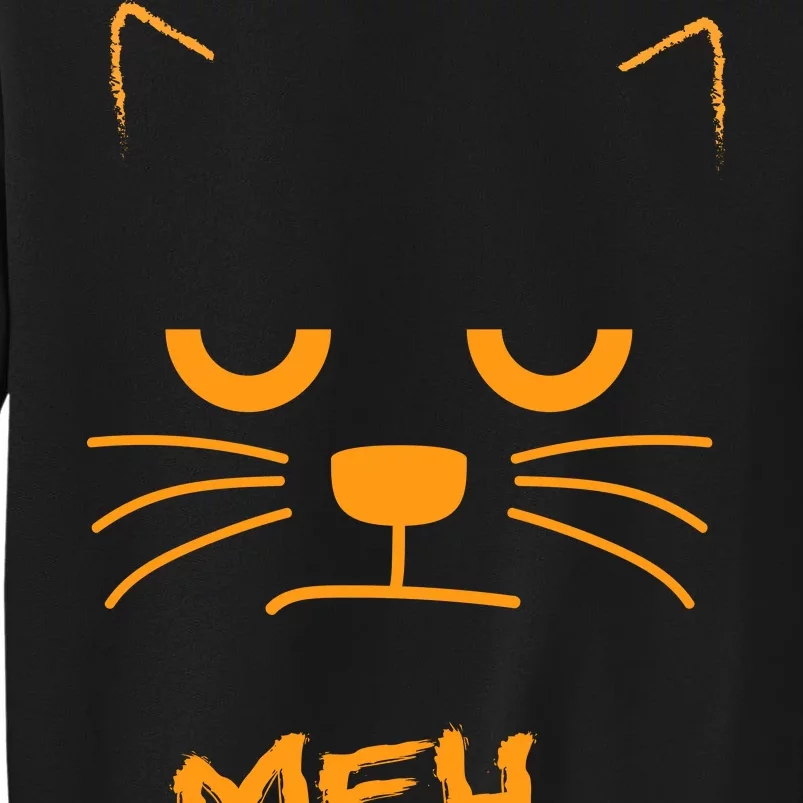 Meh. Angry Cat Tall Sweatshirt