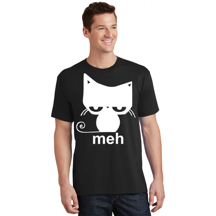 Meh Cat Funny Meme T-Shirt