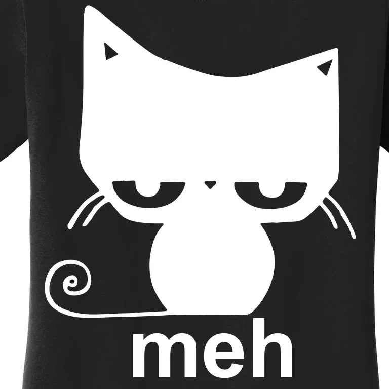 Meh Cat Funny Meme Women's T-Shirt