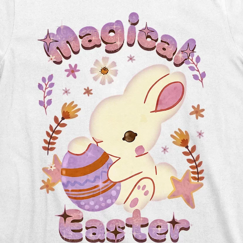 Magical Easter, Happy Easter Day, Cute Rabbit Bunny Hug Egg T-Shirt