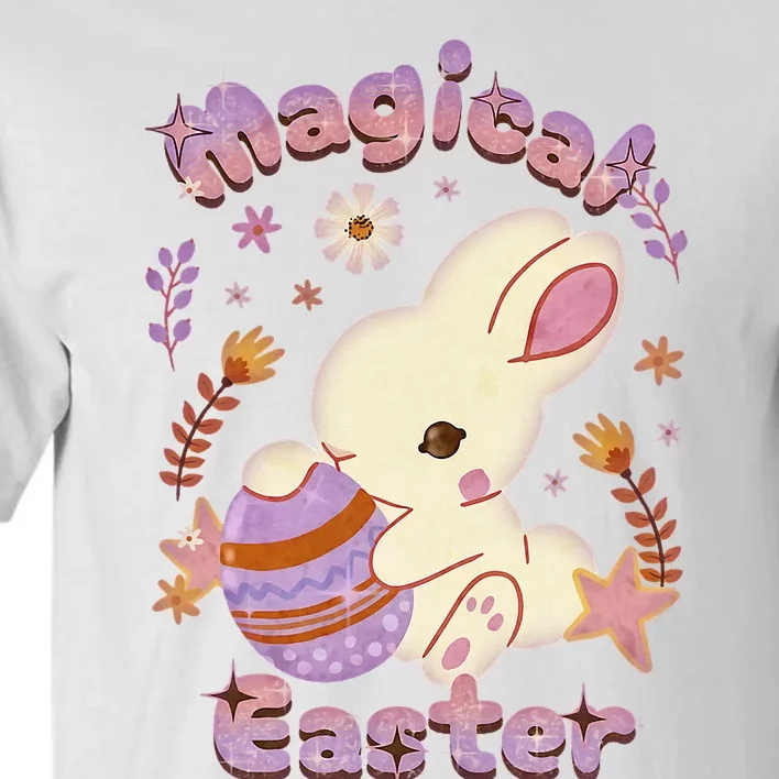 Magical Easter, Happy Easter Day, Cute Rabbit Bunny Hug Egg Tall T-Shirt