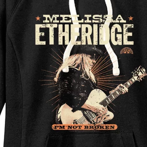 Melissa Etheridge I’M Not Broken Women's Fleece Hoodie