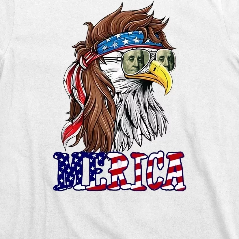 Mullet Eagle Independence Day T-Shirt