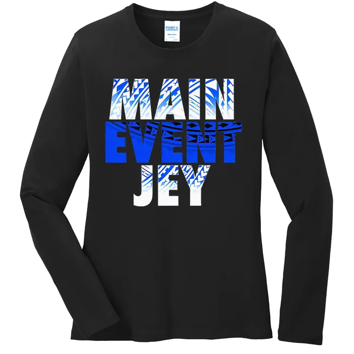 Main Event Jey Ladies Long Sleeve Shirt