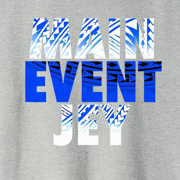 Main Event Jey Women's Crop Top Tee