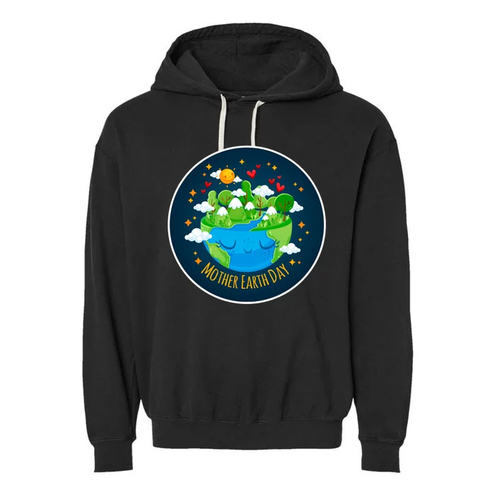 Mother Earth Love Your Mother Earth Day Awareness Tee Gift Garment-Dyed Fleece Hoodie