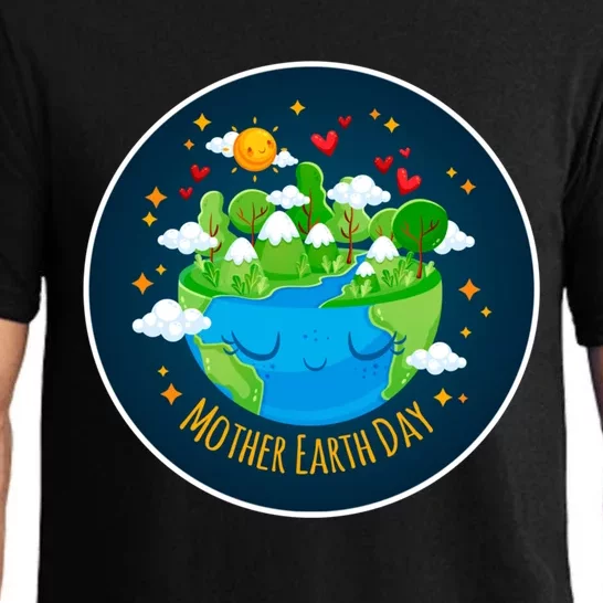 Mother Earth Love Your Mother Earth Day Awareness Tee Gift Pajama Set