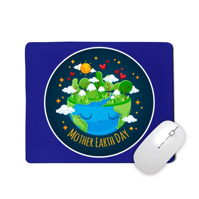 Mother Earth Love Your Mother Earth Day Awareness Tee Gift Mousepad