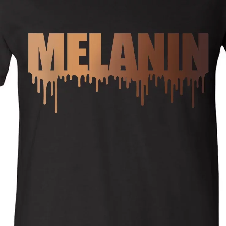 MELANIN V-Neck T-Shirt