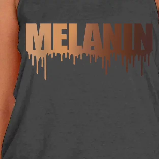 MELANIN Women's Knotted Racerback Tank